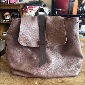 Brown Leather “Author” Bag